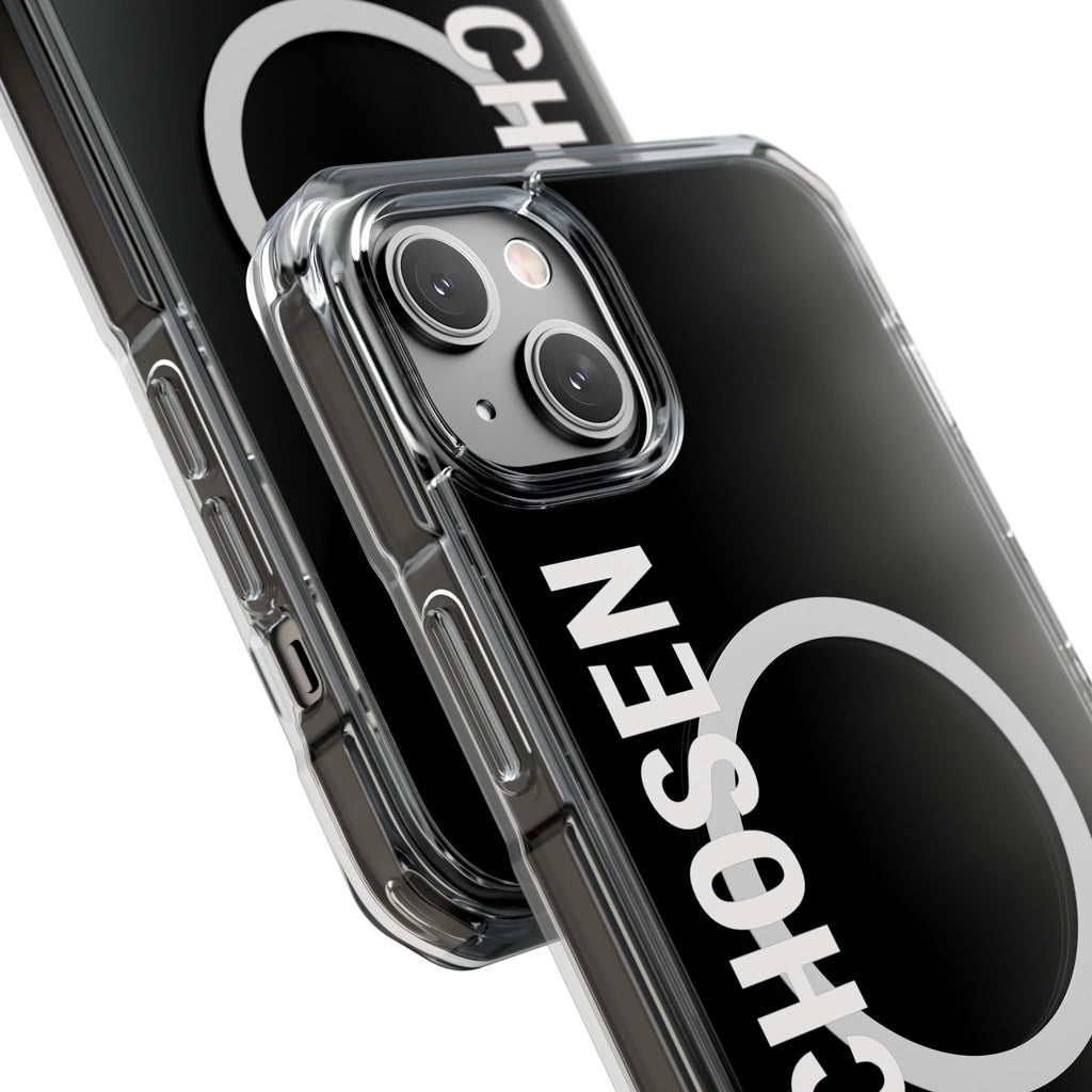 God's Chosen Scripture Verse Phone Case | Magnetic Clear Case