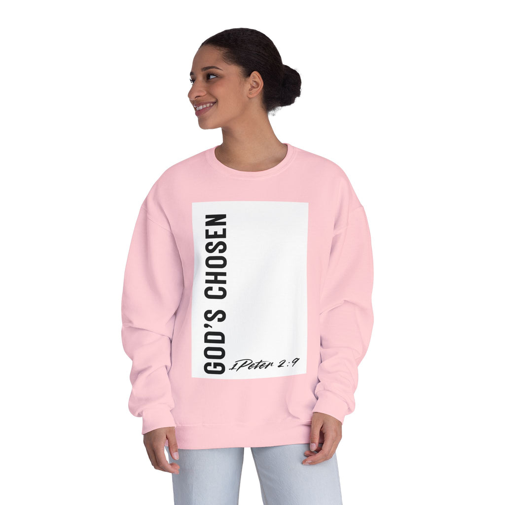 God's Chosen 1 Peter 2:9 Sweatshirt | Scripture Faith Sweatshirt
