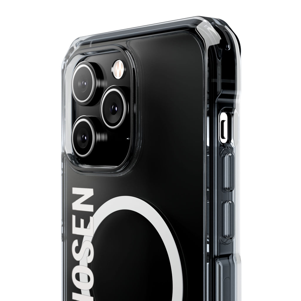 God's Chosen Scripture Verse Phone Case | Magnetic Clear Case