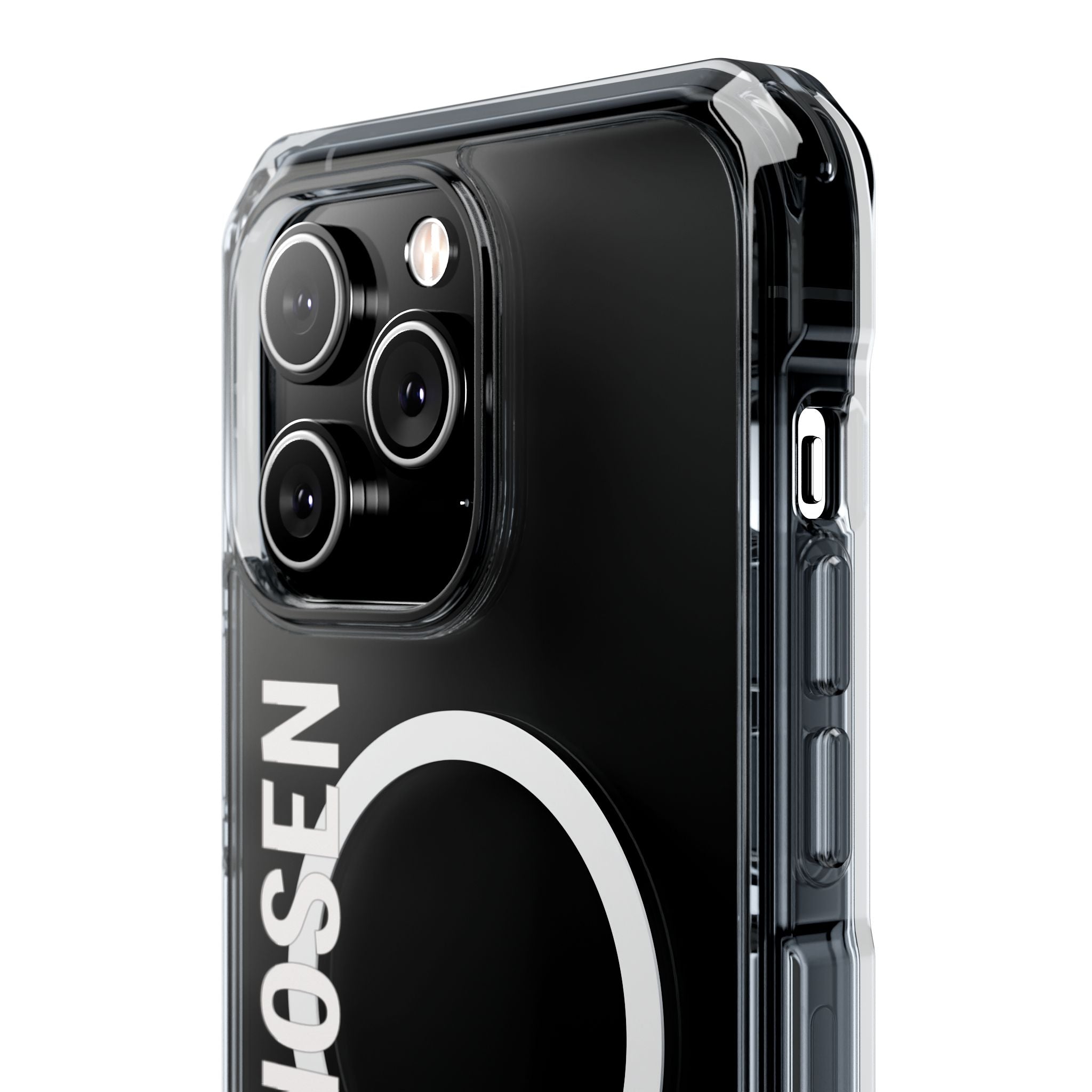 God's Chosen Scripture Verse Phone Case | Magnetic Clear Case