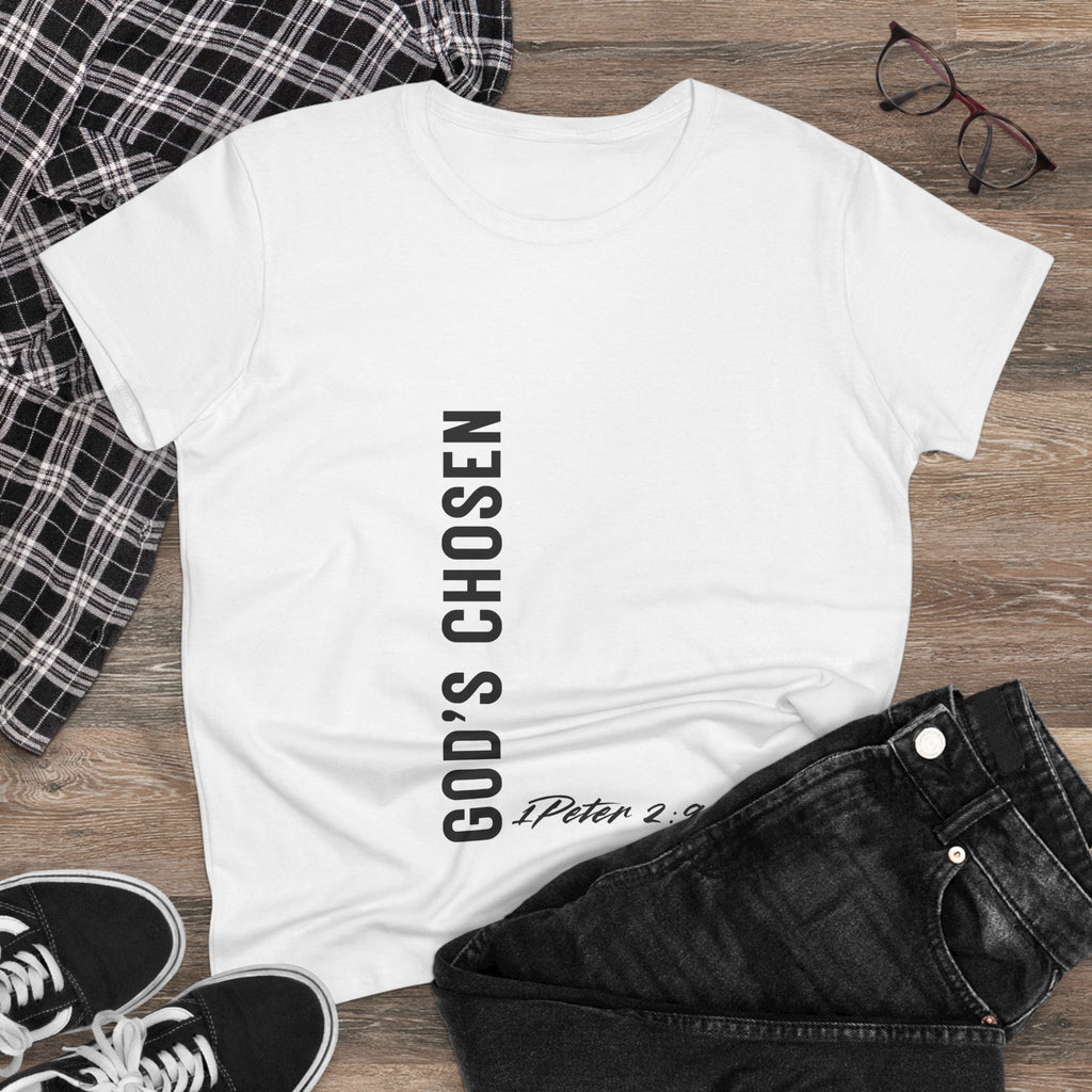 God's Chosen 1 Peter 2:9 Tee | Scripture Faith T-Shirt