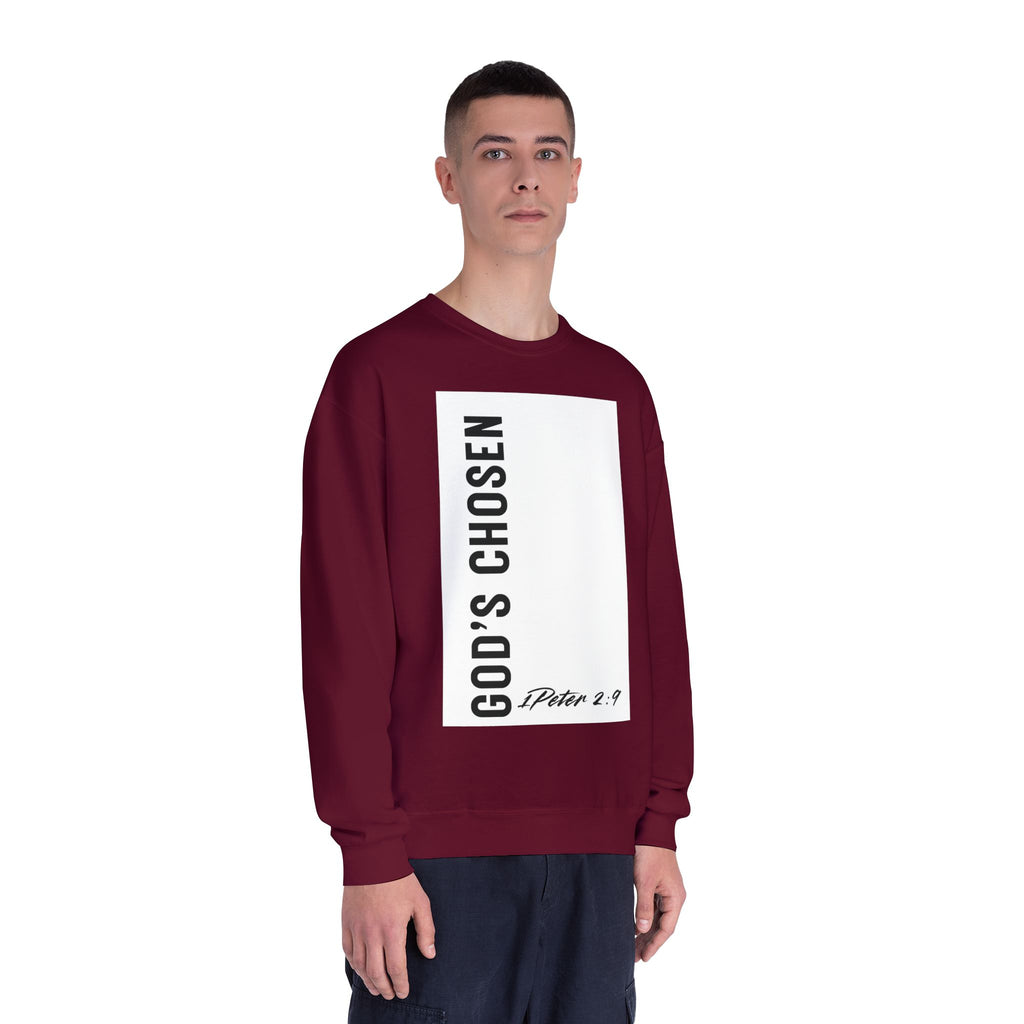 God's Chosen 1 Peter 2:9 Sweatshirt | Scripture Faith Sweatshirt