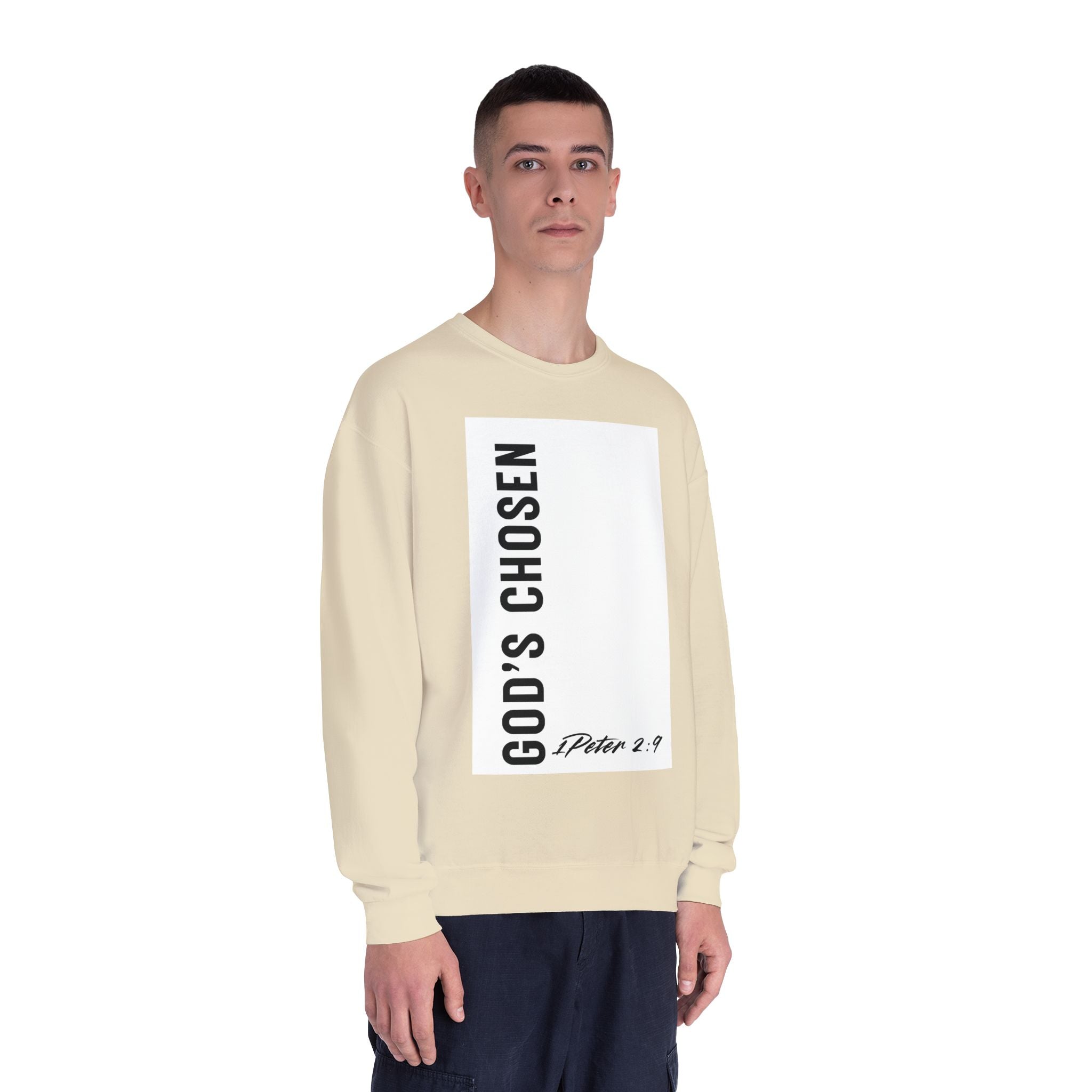 God's Chosen 1 Peter 2:9 Sweatshirt | Scripture Faith Sweatshirt