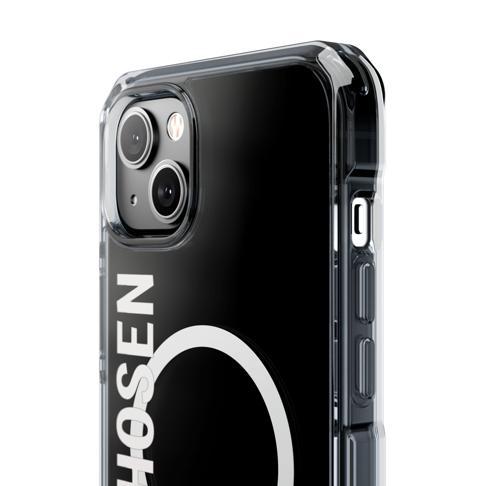 God's Chosen Scripture Verse Phone Case | Magnetic Clear Case