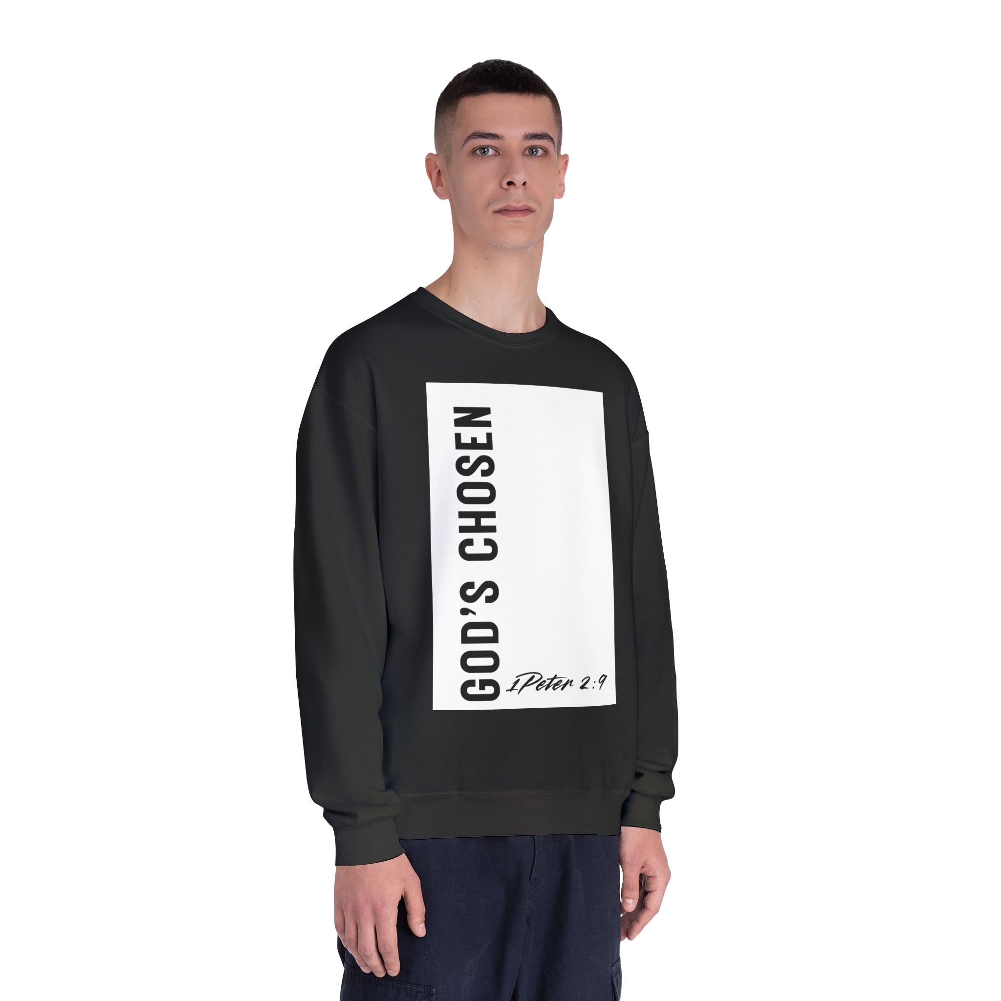 God's Chosen 1 Peter 2:9 Sweatshirt | Scripture Faith Sweatshirt