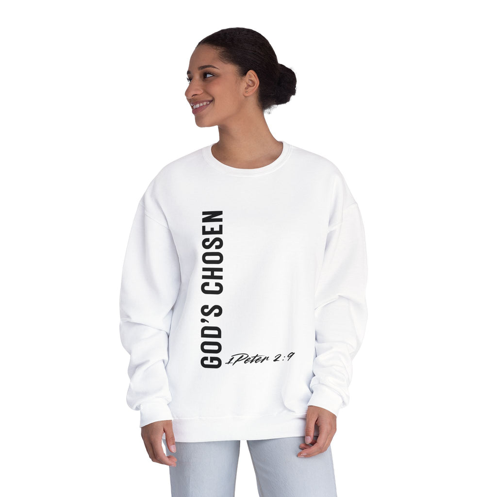 God's Chosen 1 Peter 2:9 Sweatshirt | Scripture Faith Sweatshirt