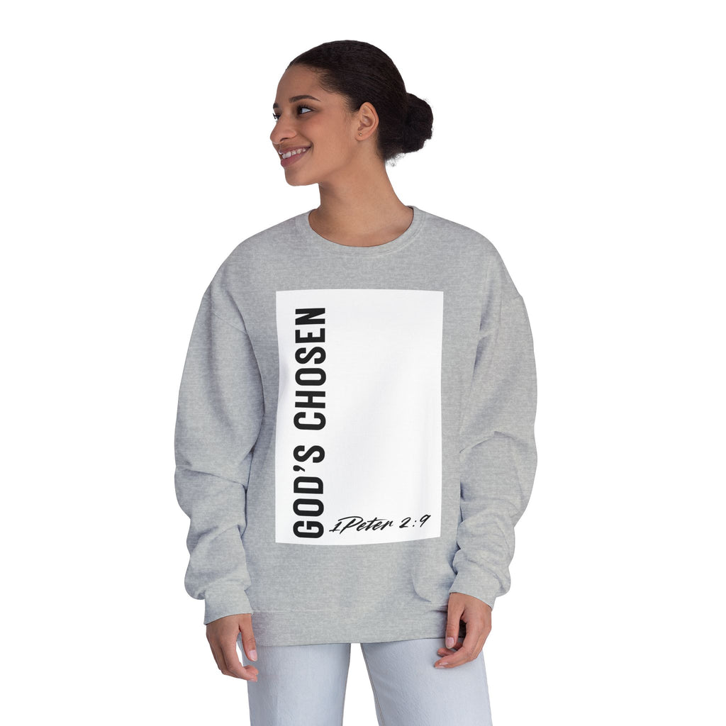 God's Chosen 1 Peter 2:9 Sweatshirt | Scripture Faith Sweatshirt