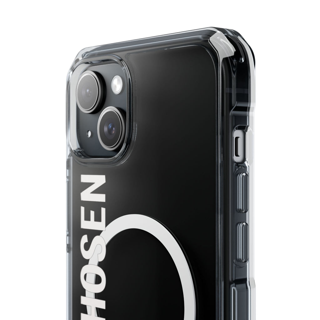 God's Chosen Scripture Verse Phone Case | Magnetic Clear Case