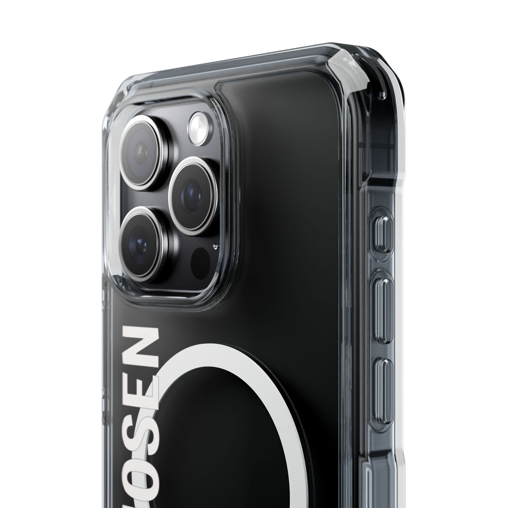 God's Chosen Scripture Verse Phone Case | Magnetic Clear Case