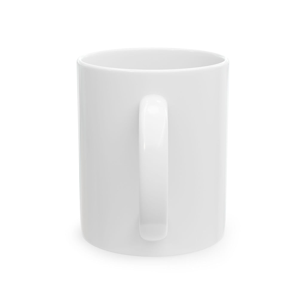Talia Enterprises Mug | Script Calligraphy Ceramic Coffee Cup