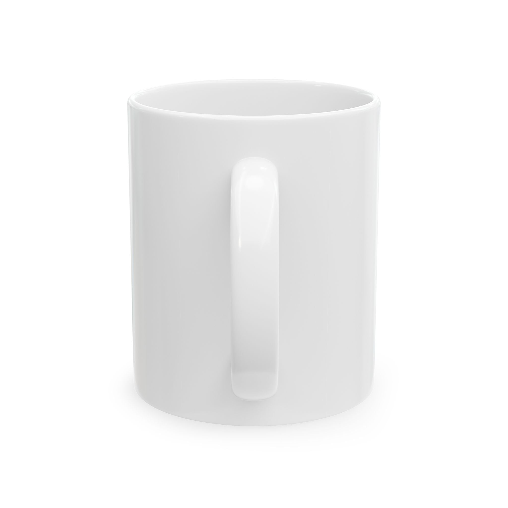 Talia Enterprises Mug | Script Calligraphy Ceramic Coffee Cup